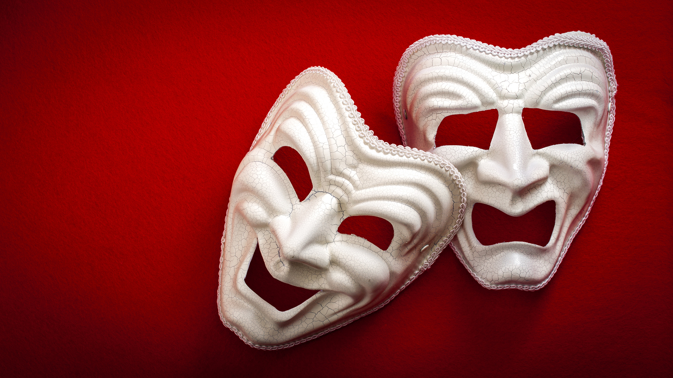 Comedy and Tragedy theatrical masks
