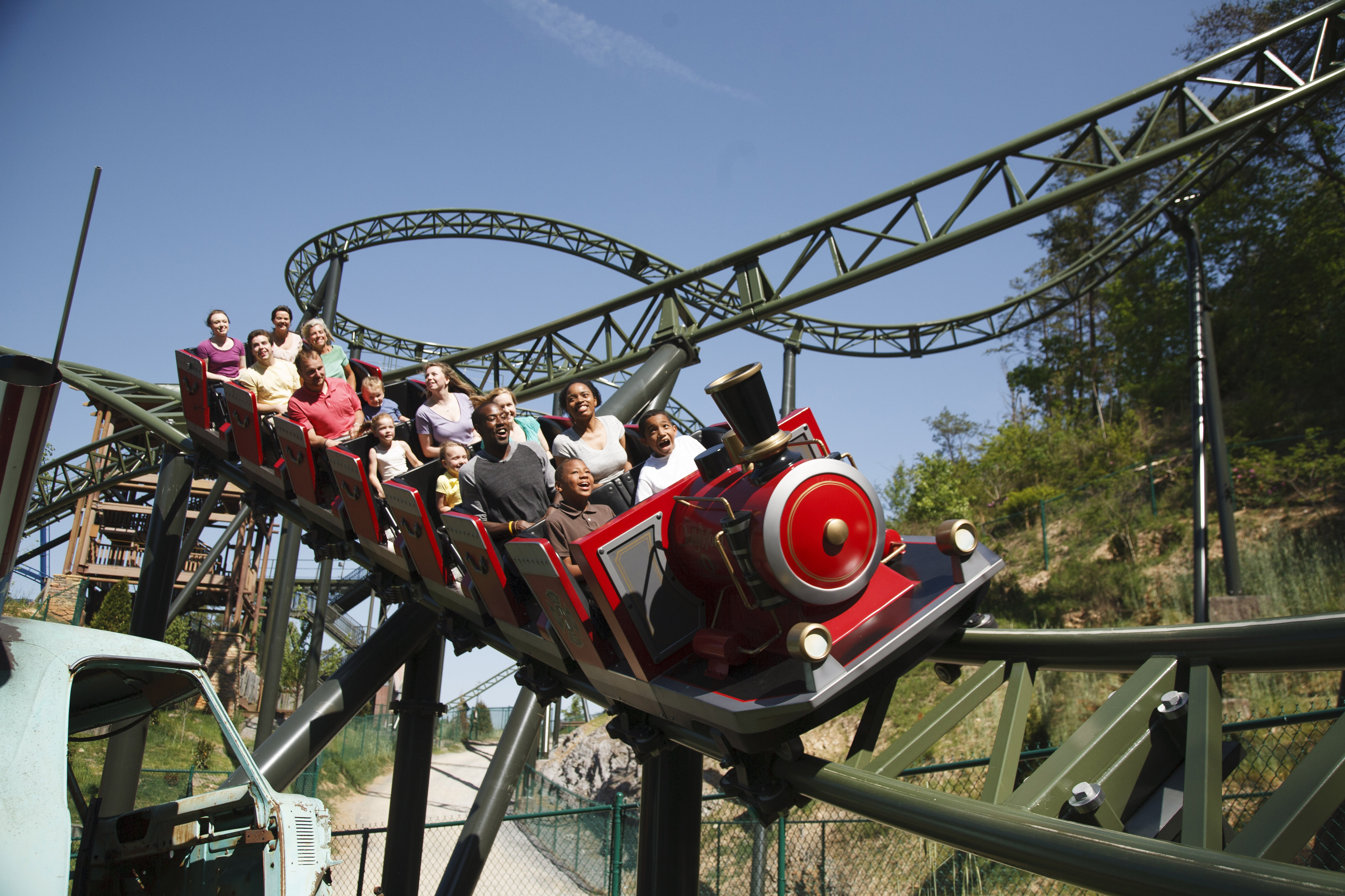 FireChaser Express and other generic images around Dollywood. Photo by Steven Bridges/www.stevenbridges.com