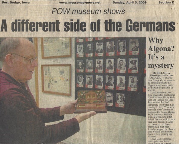 News clipping featuring Jerry Yocum