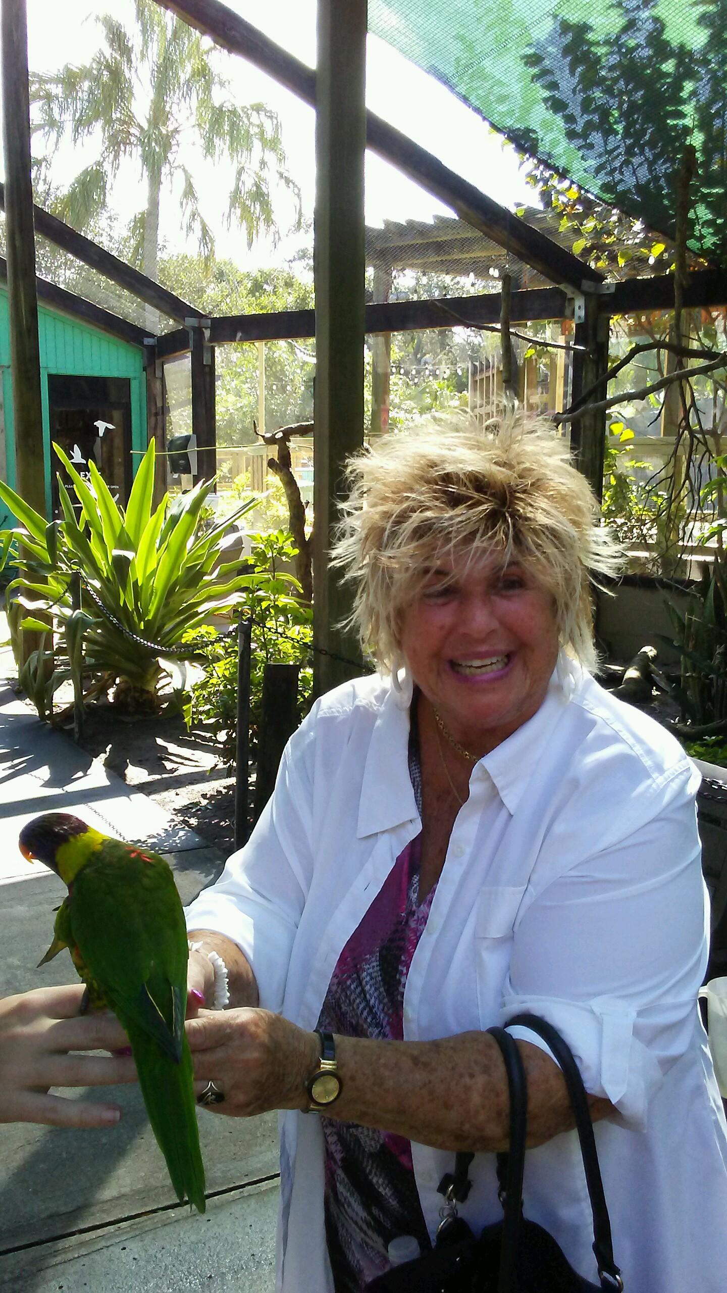 Marti Wilson and parrot.jpg