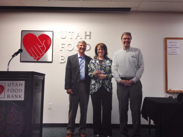 Jill Duke honored as Utah Food Bank Board Member of the Year 2015