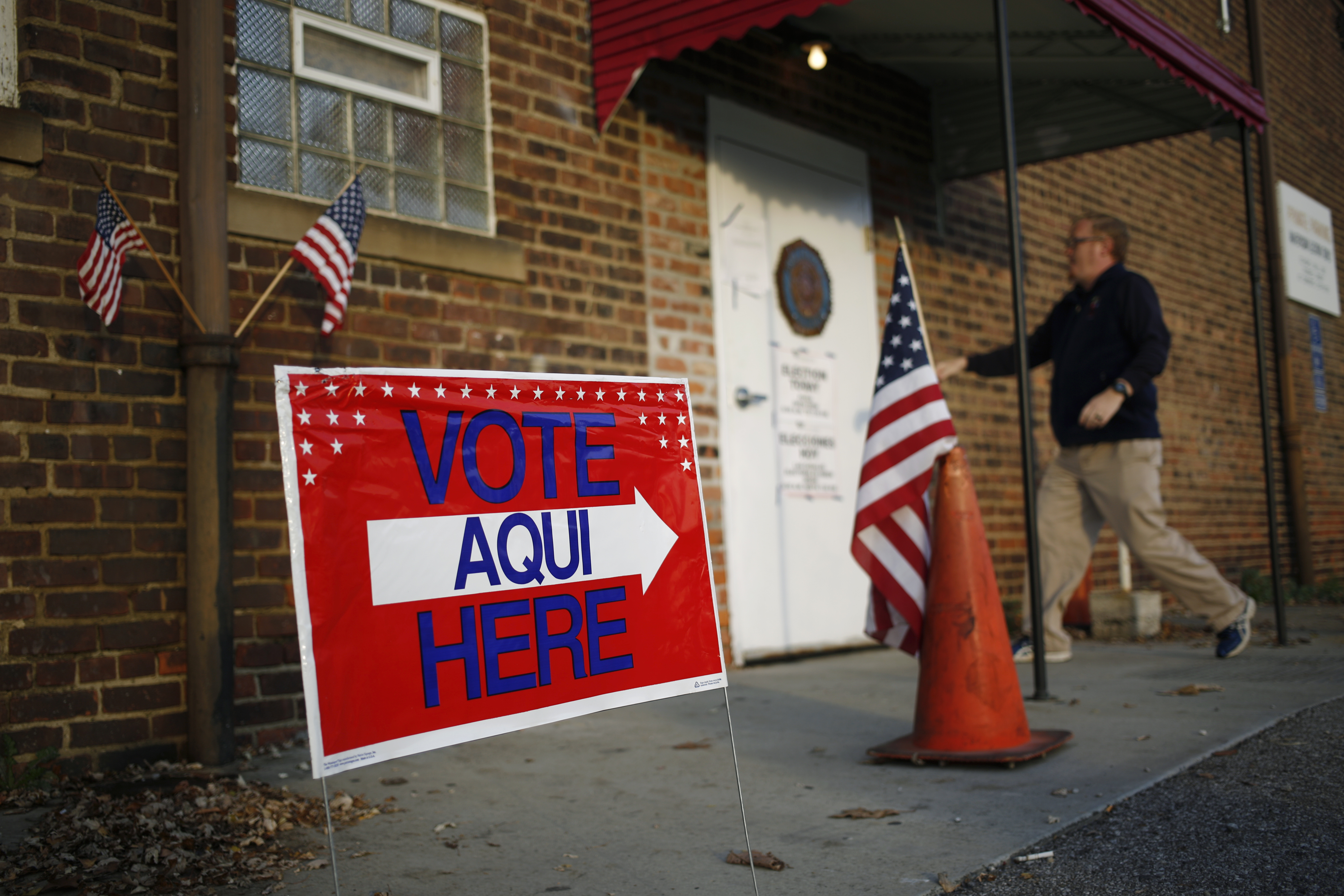 Voters Cast Their Ballots For The 2016 U.S. Presidential Election