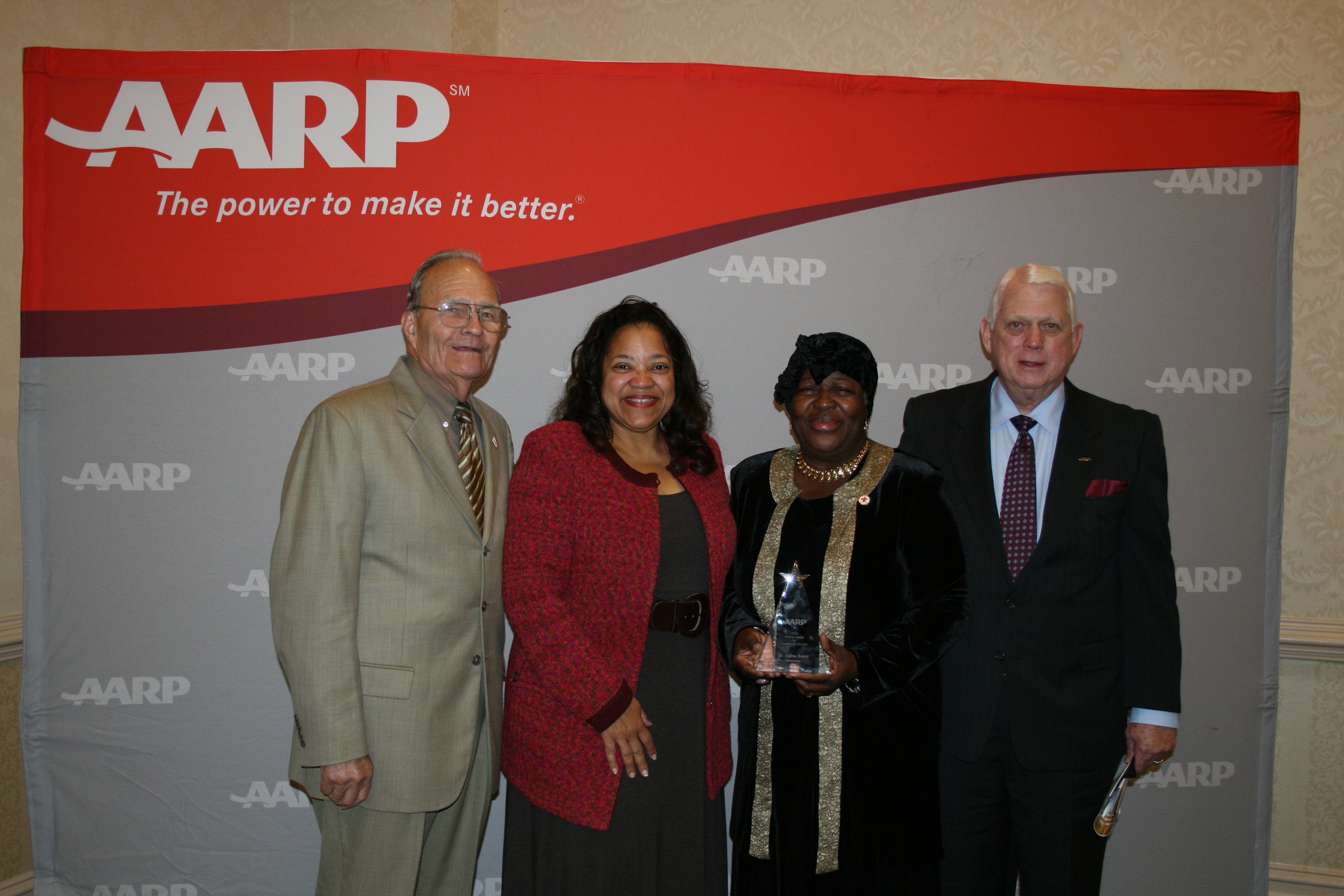 Elaine Baker, Ph.D., 2012 Andrus Award for Community Service Winner