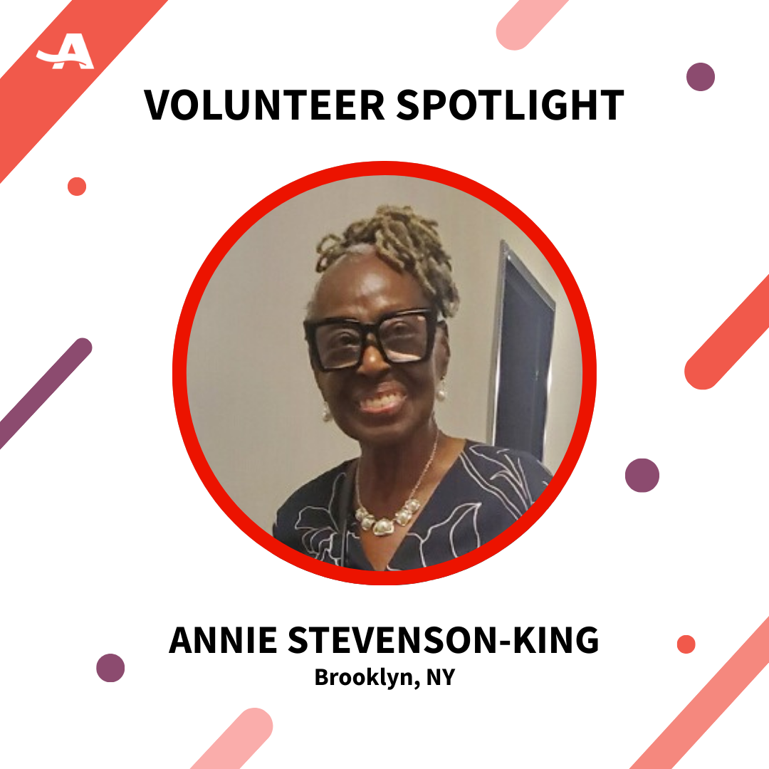 January 2026 Volunteer Spotlight - Annie Stevenson-King 