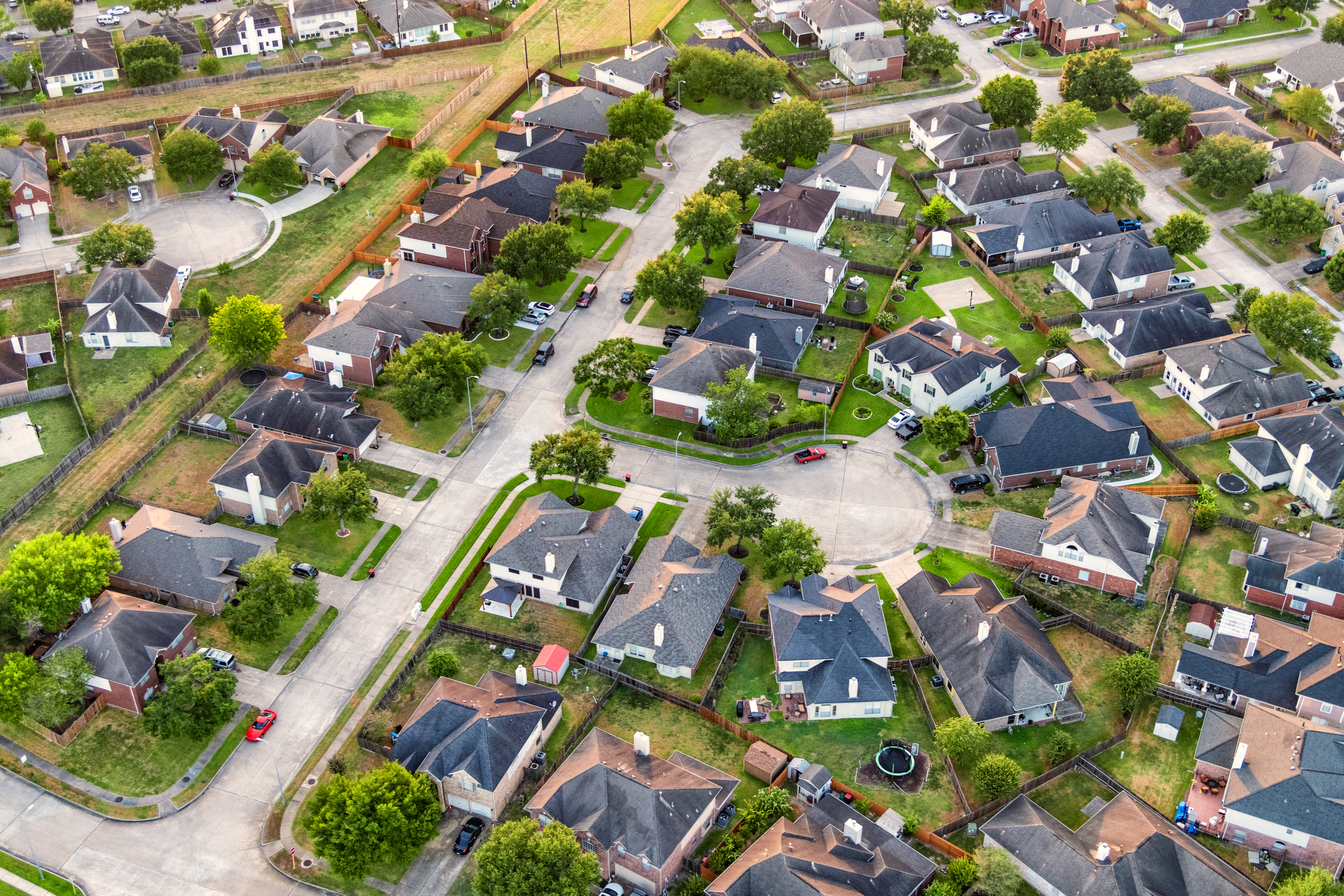 Houston Suburban Aerial