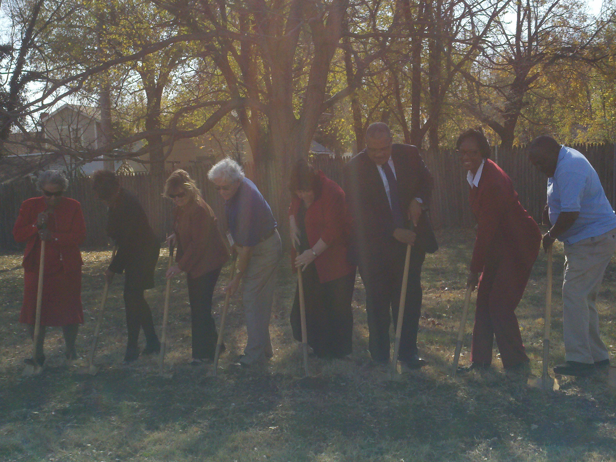 Groundbreaking for Grandparent Park in Tri-S Neighborhood in Wichita