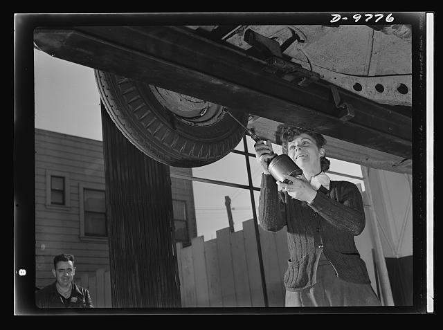Woman Auto Worker, 1943 