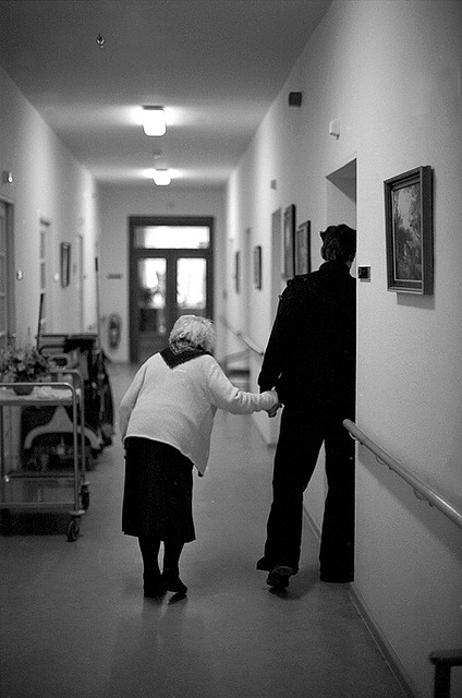 nursing home hallway