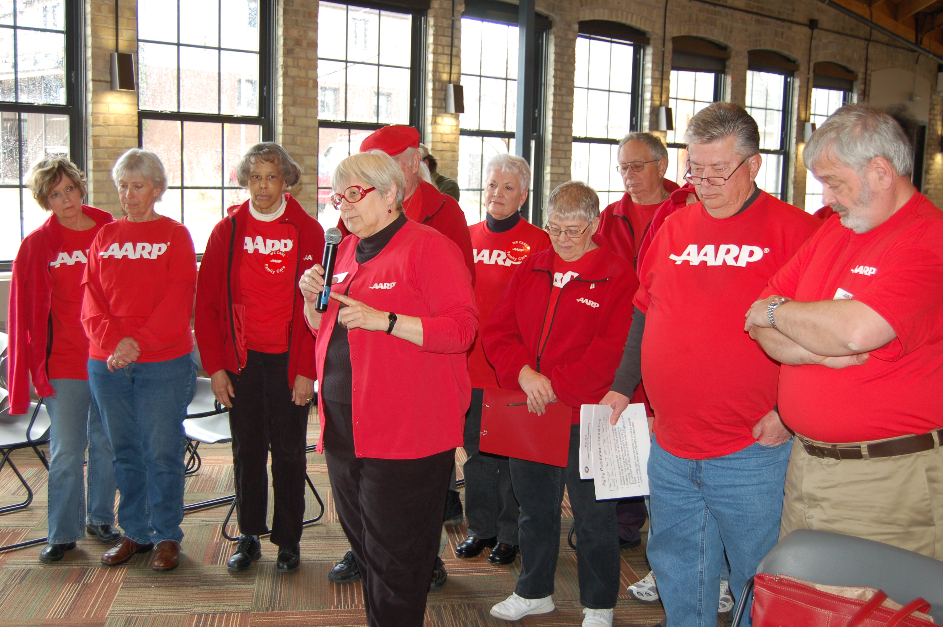 AARP WI testifies at JFC Hearing