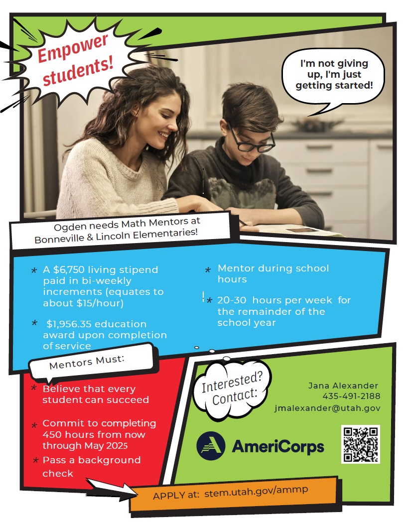 AmeriCorps Volunteer Flyer