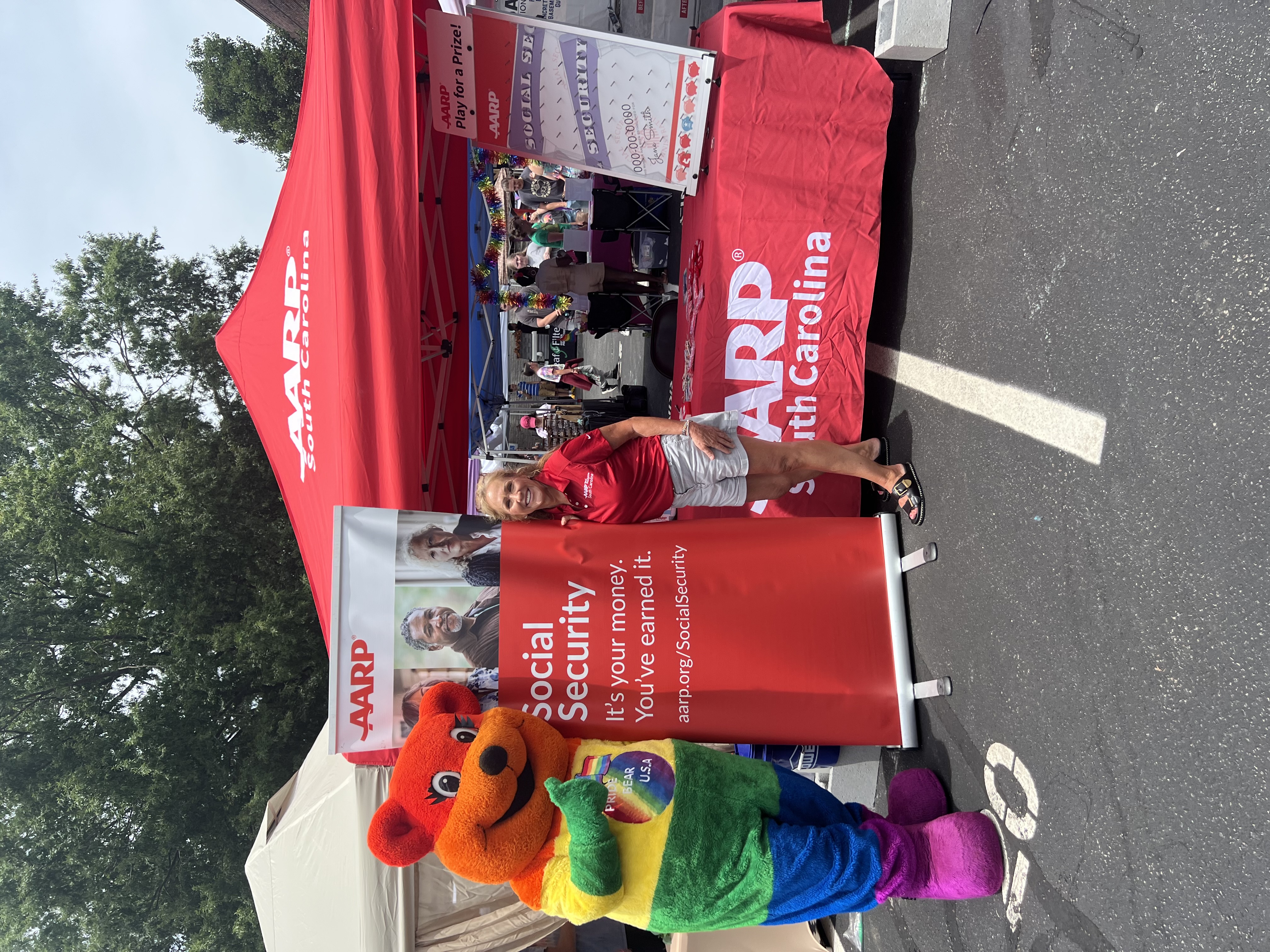 AARP SC at OUTFEST Columbia SC