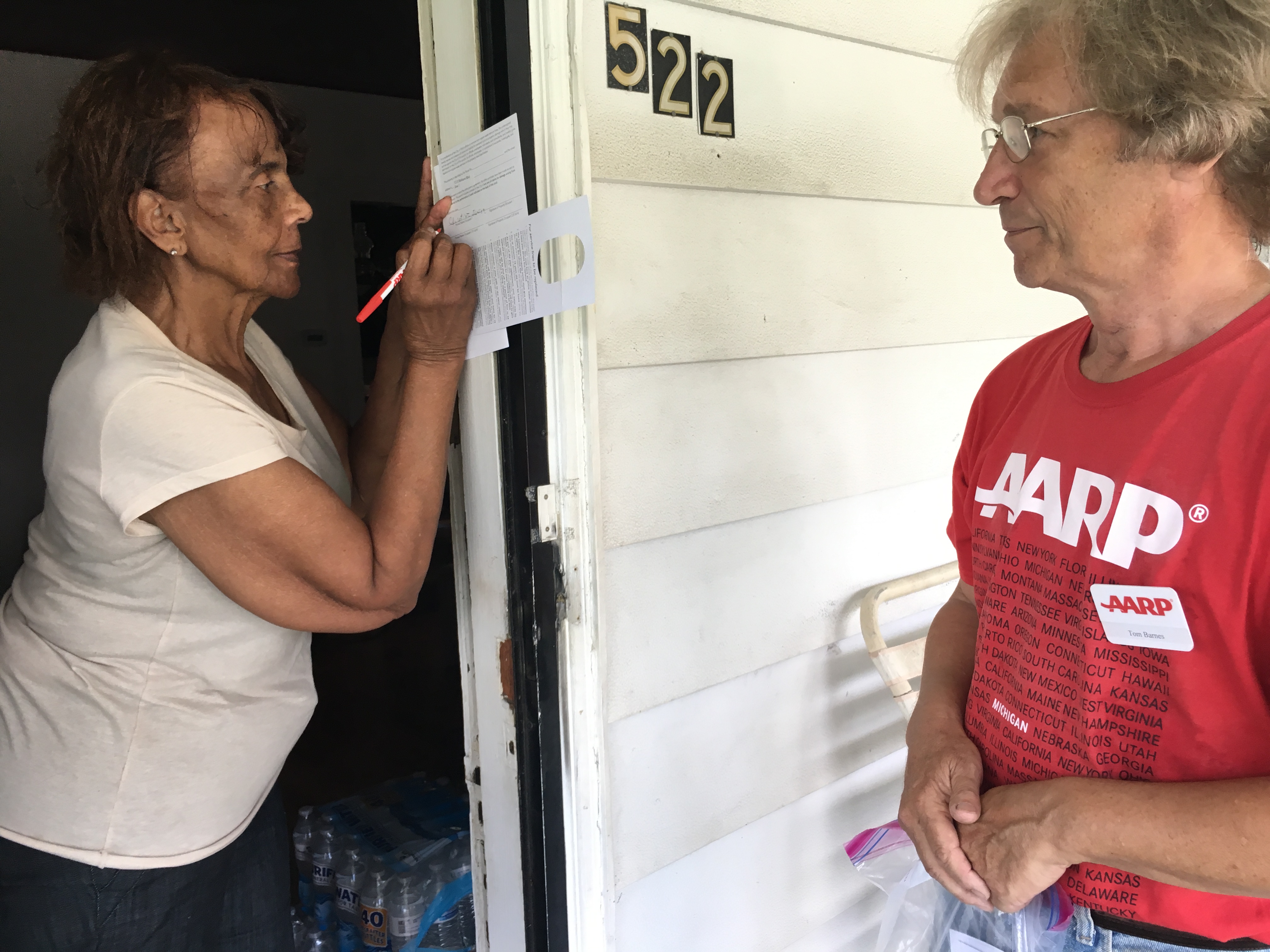 Flint water crisis door to door June 2017