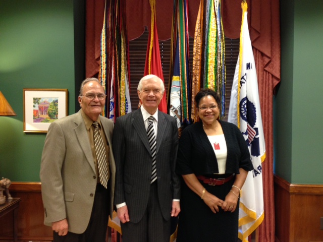 AARP MS State President State Director Meet With Sen Cochran 06 2013