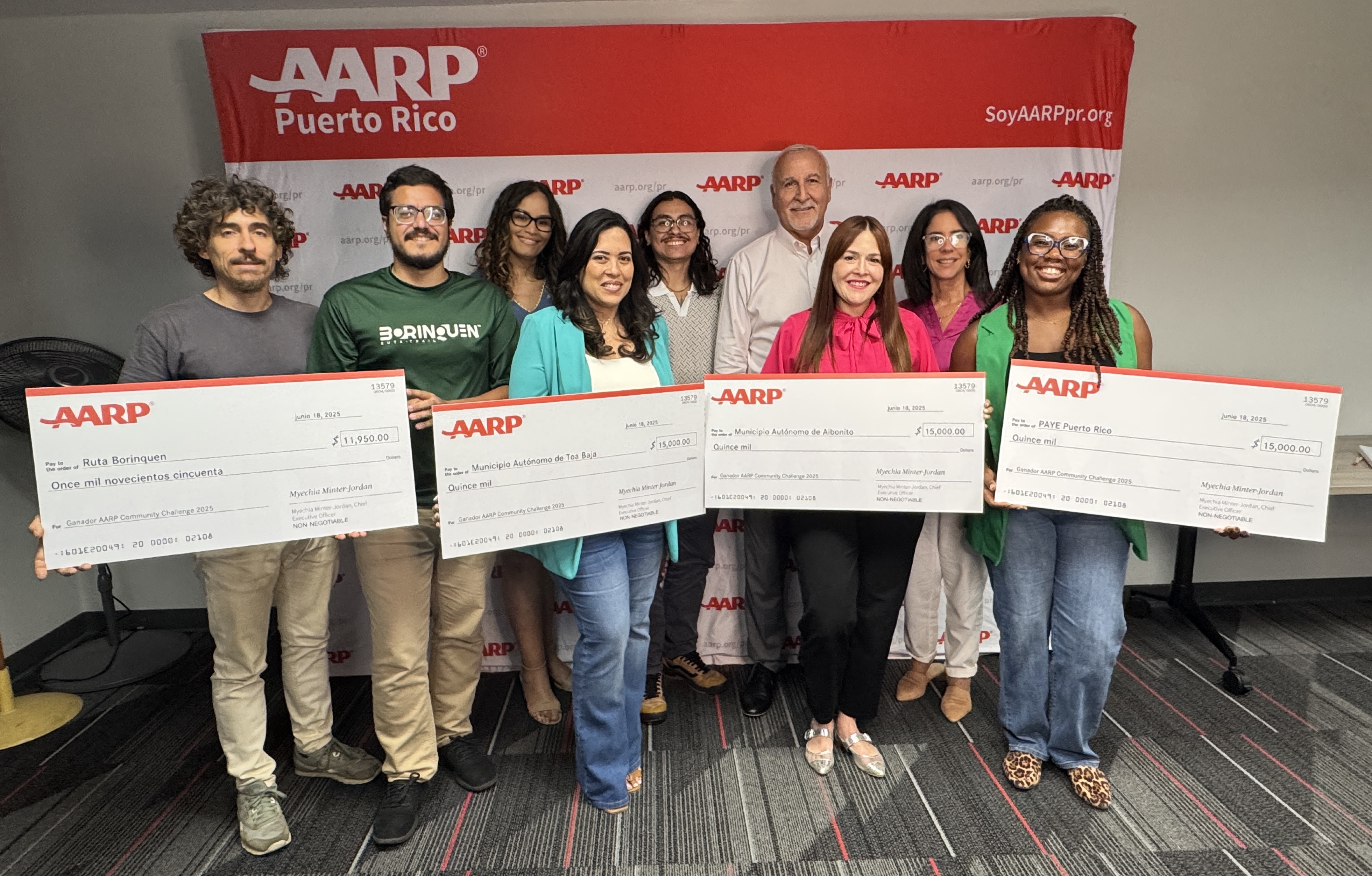 Ganadores del AARP Community Challenge 2025