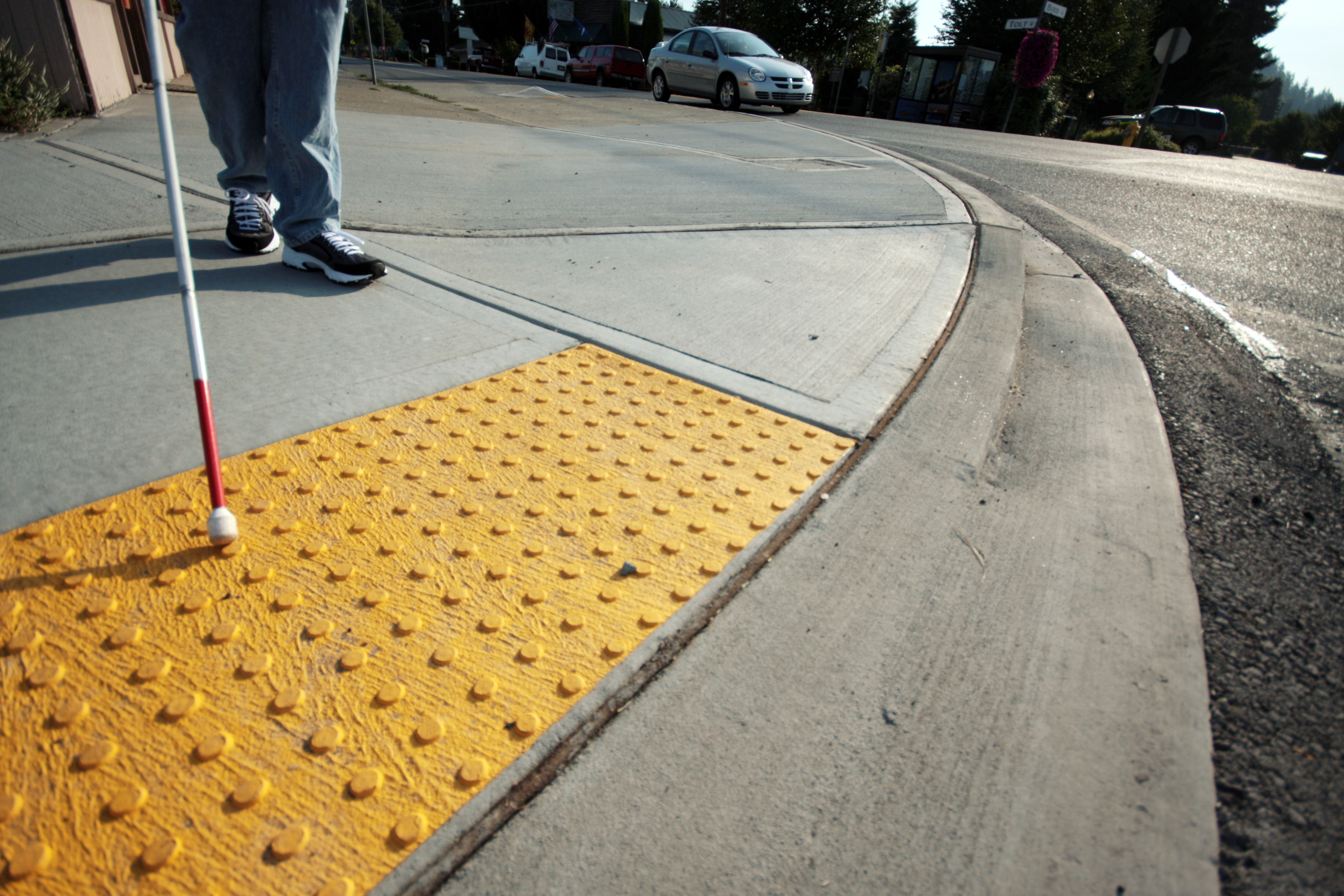 Accessible Sidewalk Edge