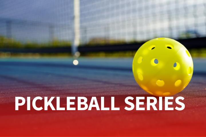 Picklball on a court