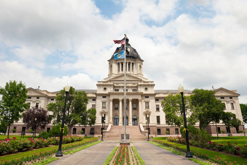 South Dakota State Capitol Building in Pierre