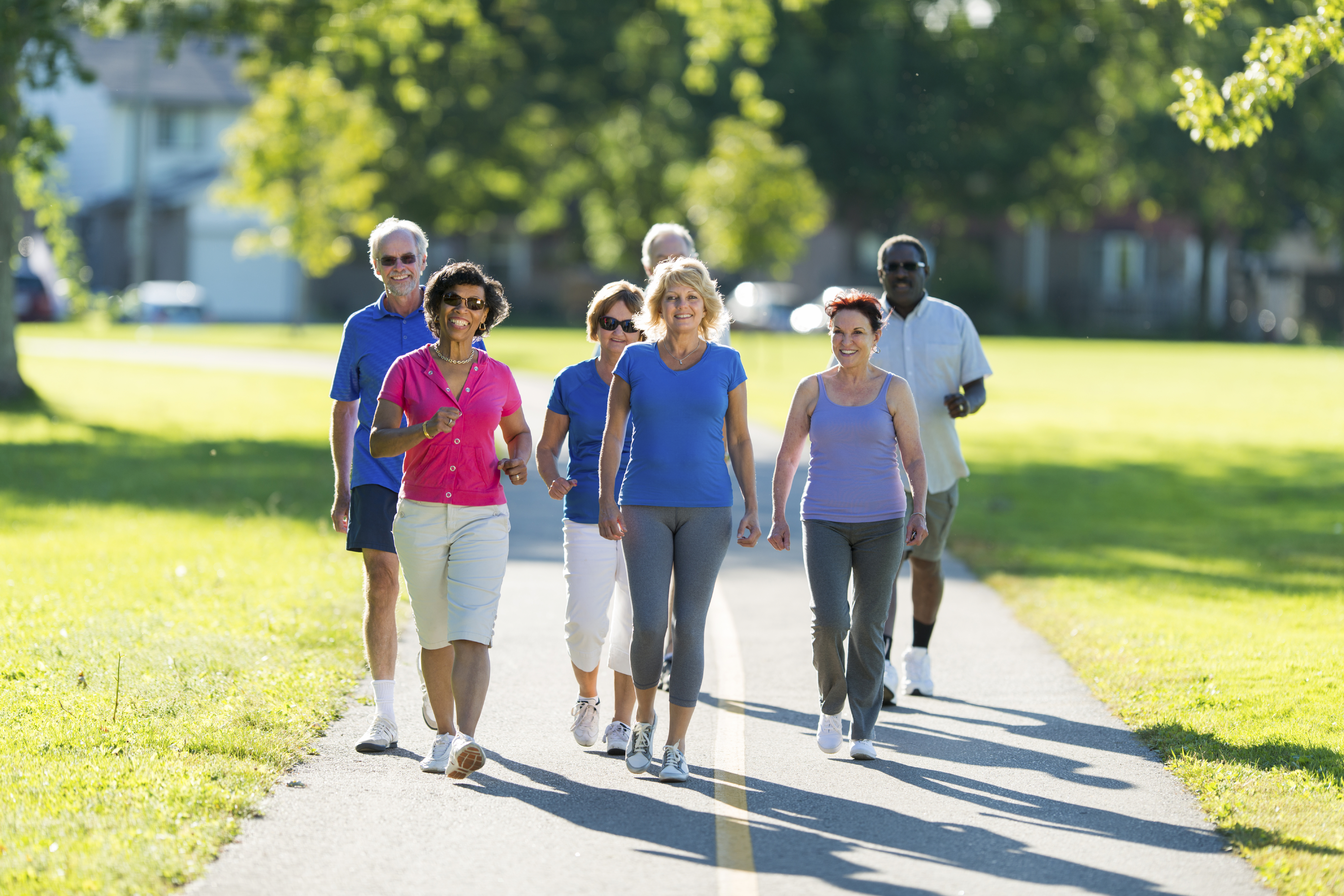 Seniors Walking