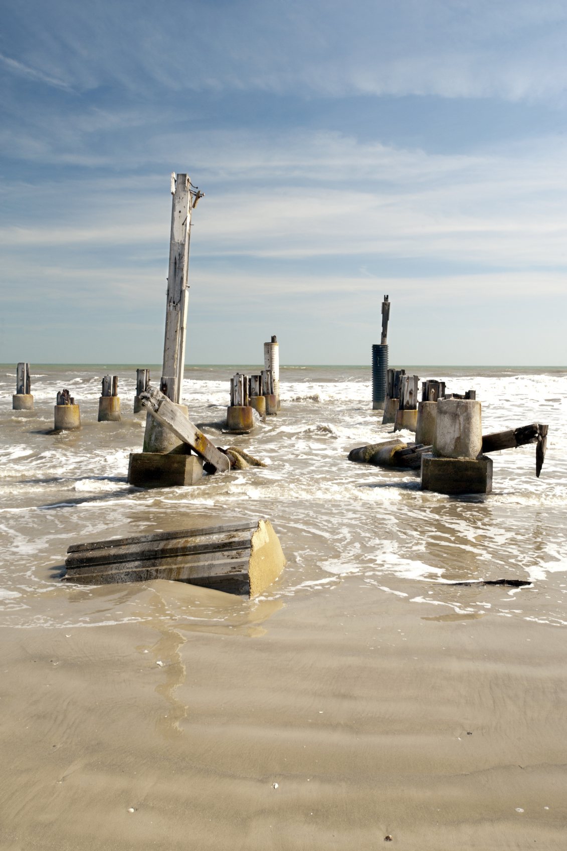 Galveston after Hurricane Ike