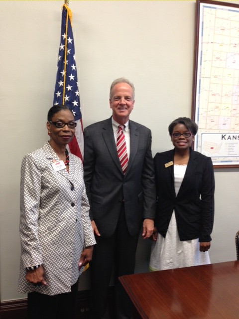 Glenda, Sen Moran and Maren 2013