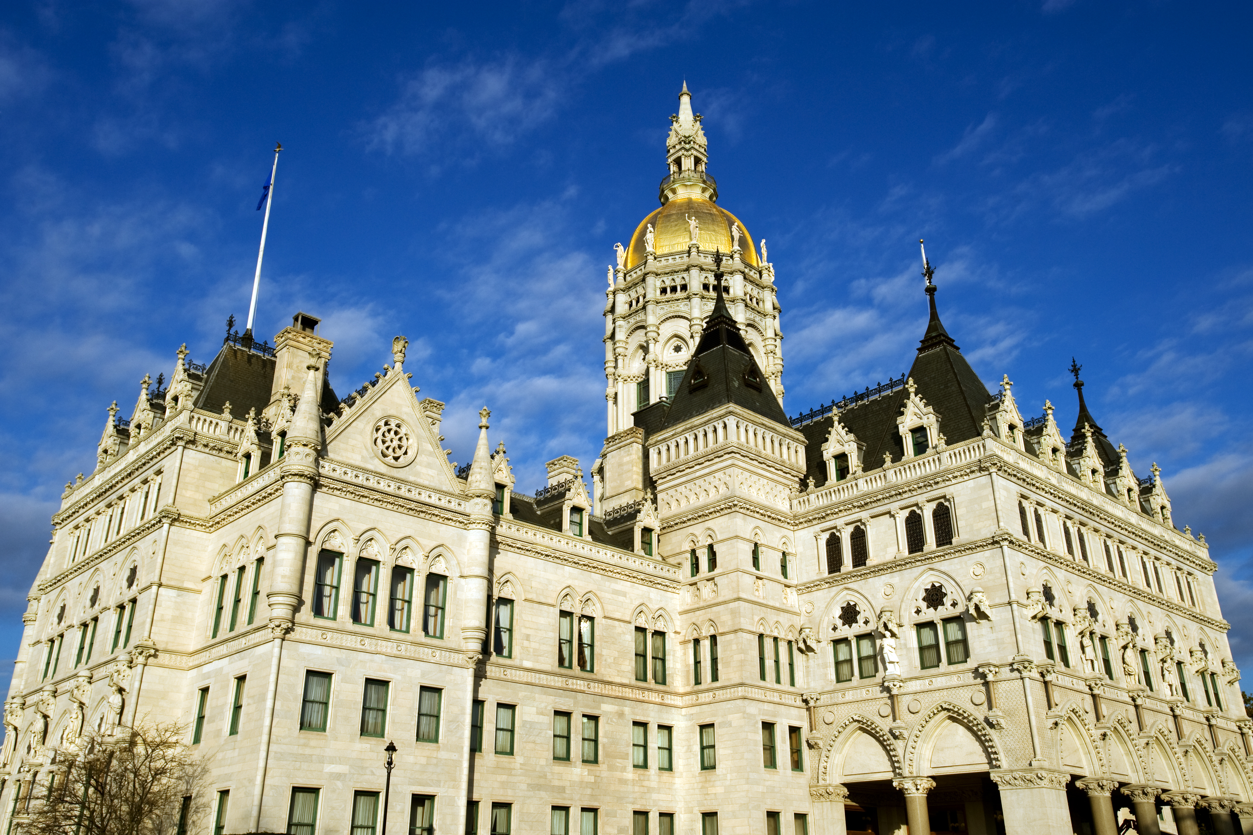 State capitol in Hartford, CT