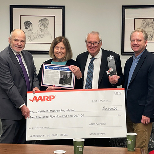 Donation & Award Presentation