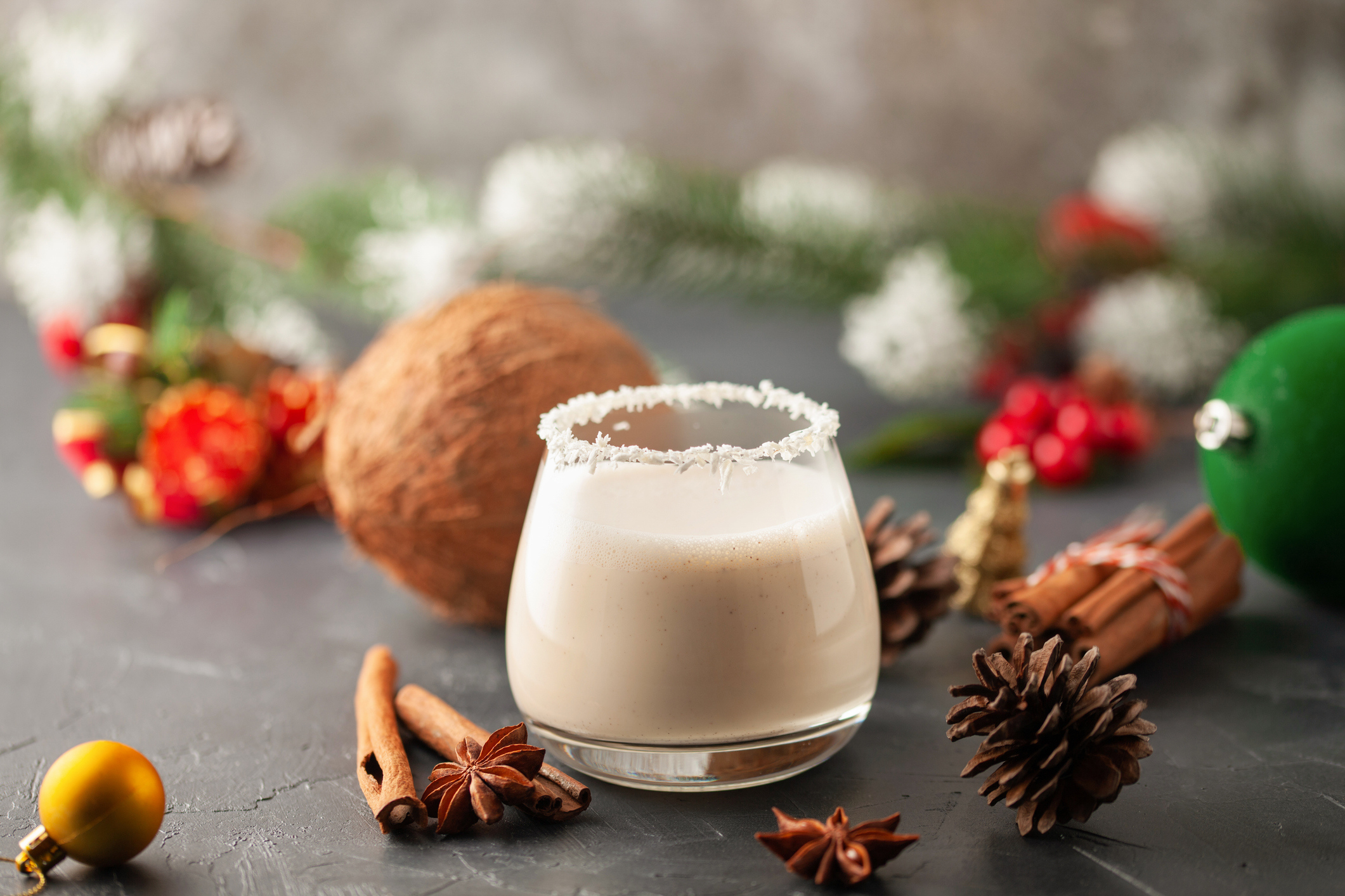 Homemade Coquito, a holiday classic in the Virgin Islands!