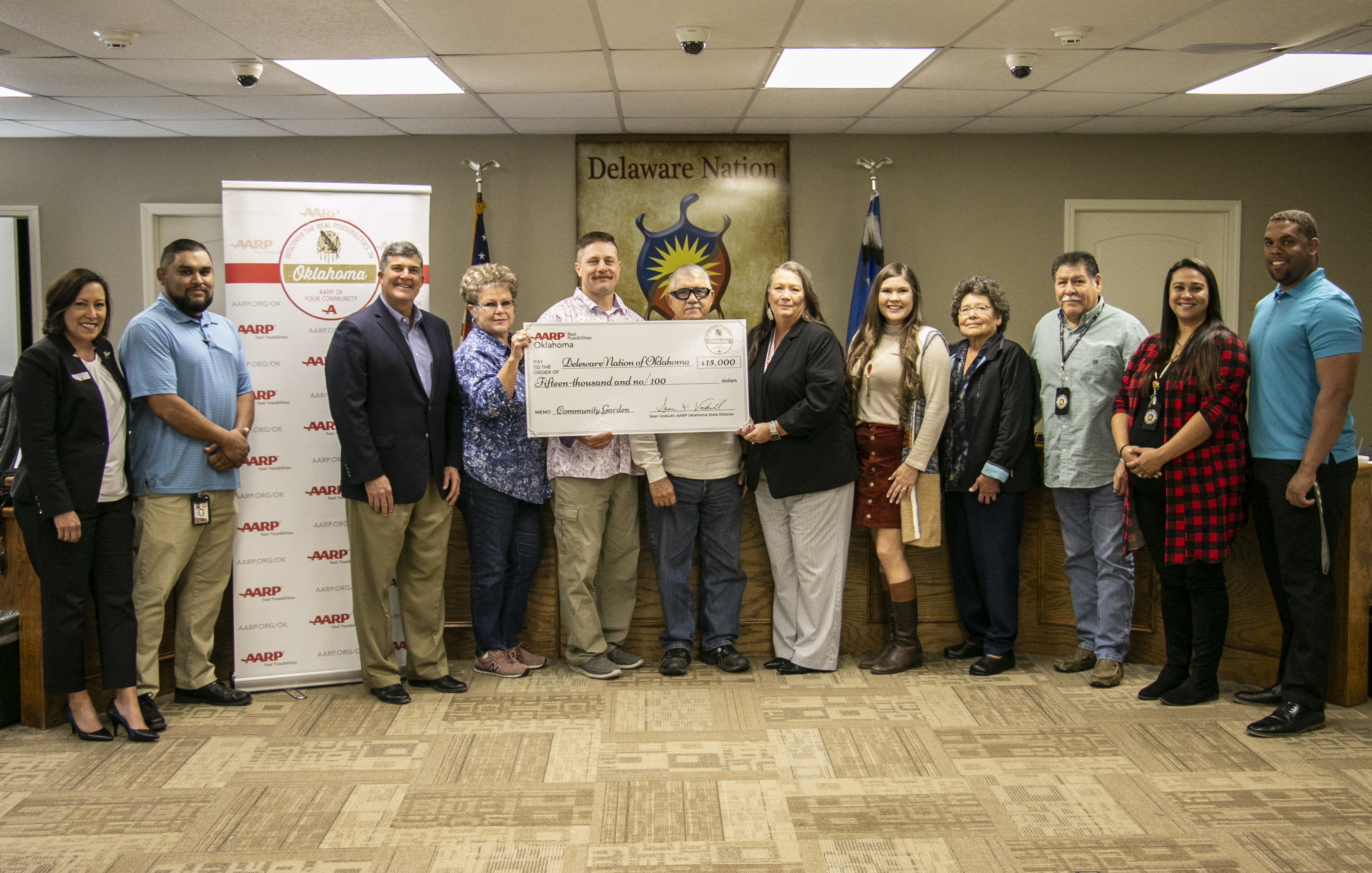 Delaware Nation Community Challenge Grant Check Presentation.jpg