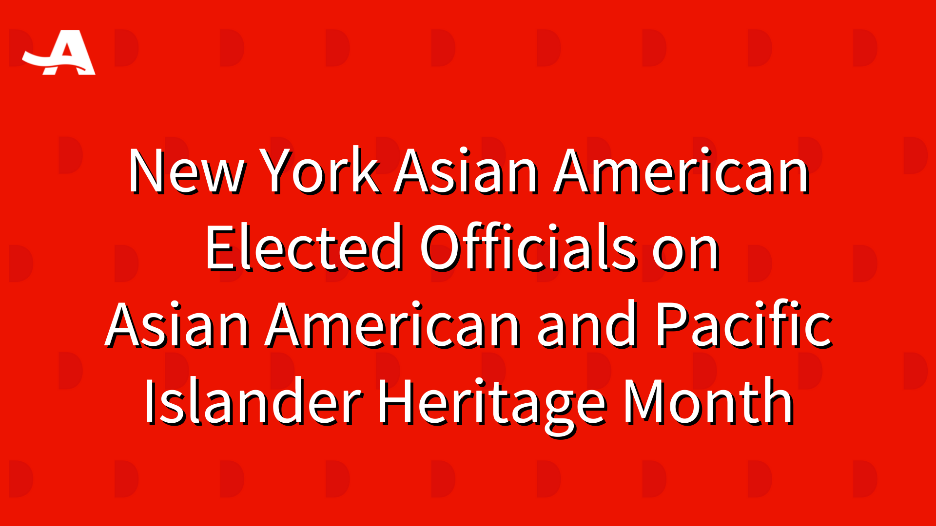 AAPI Legislator blog