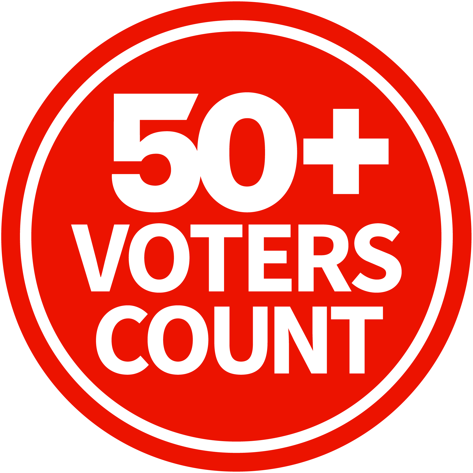 AARP 50+ Voters Count