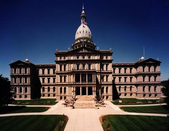 Michigan Capitol summer