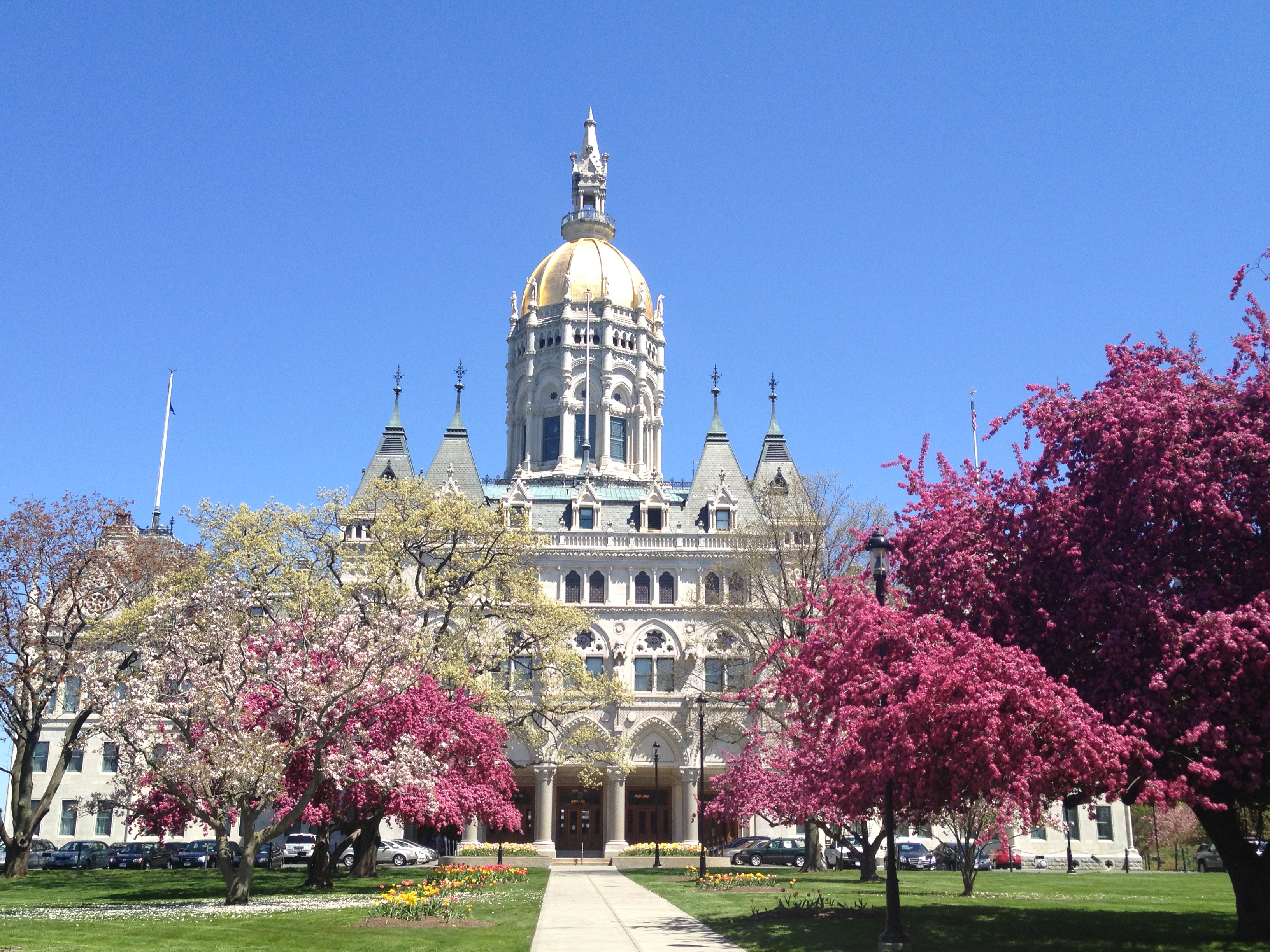 CT State Capitol- Spring 2013