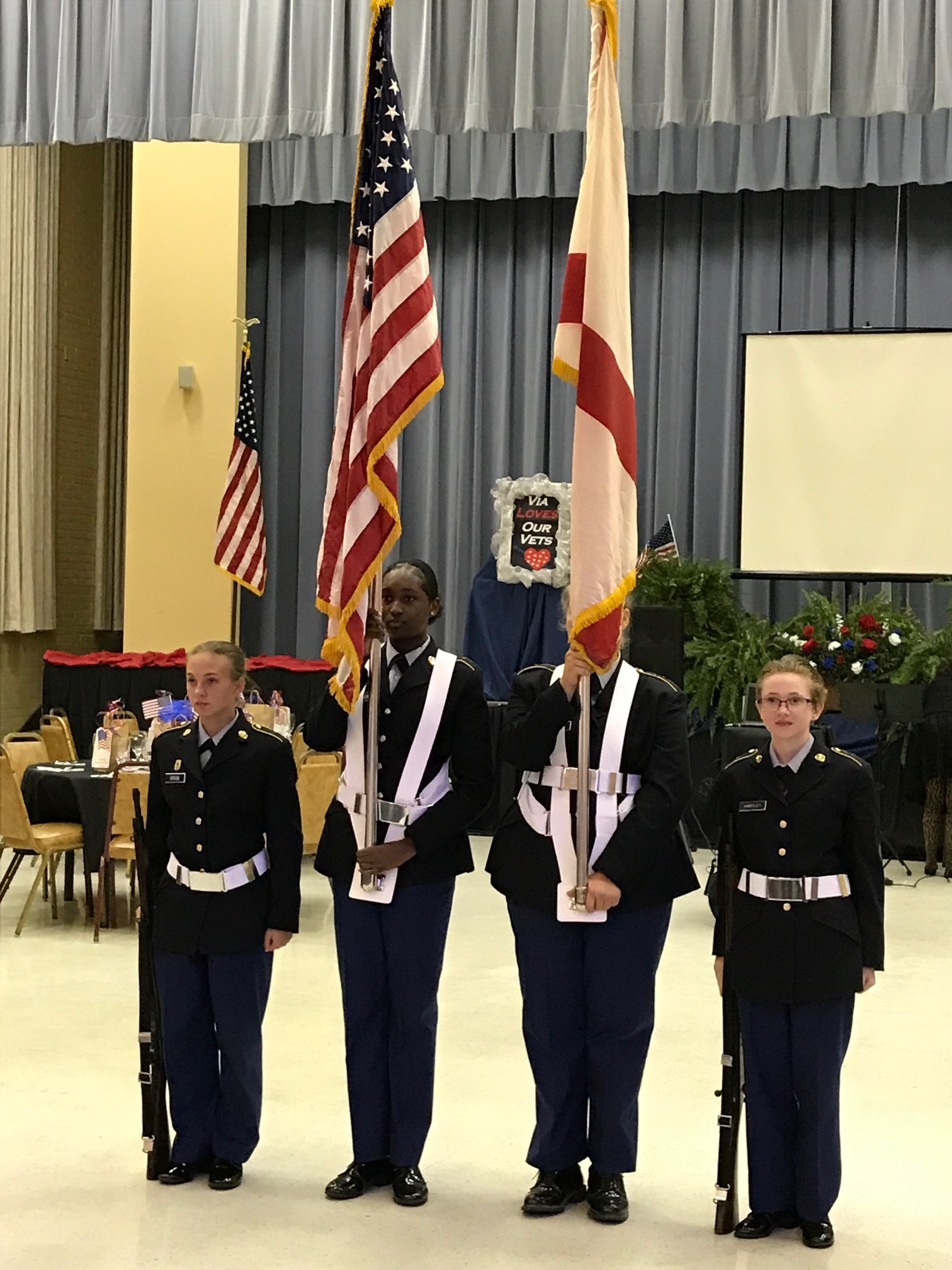 Veterans Day Color Guard 11-10-17