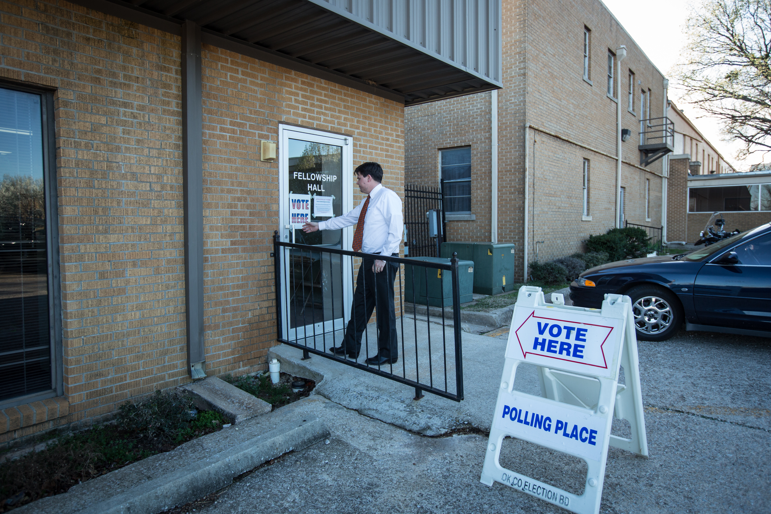 Voters In Super Tuesday States Cast Their Ballots