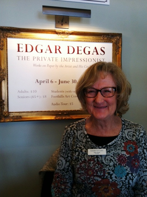 Help out at the Degas exhibit!