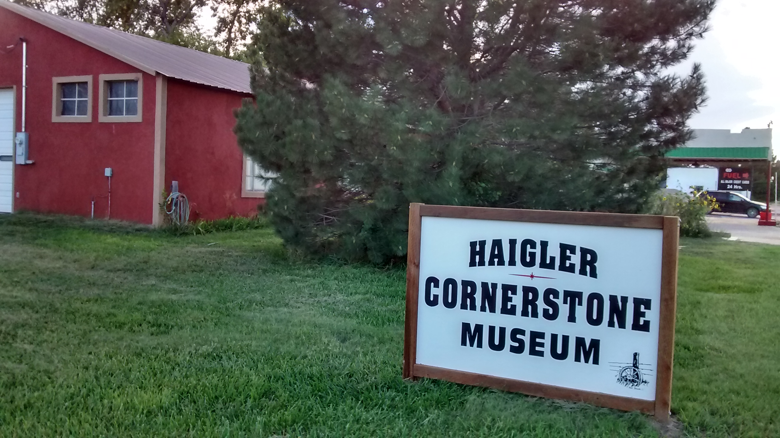 Cornerstone Museum sign.png