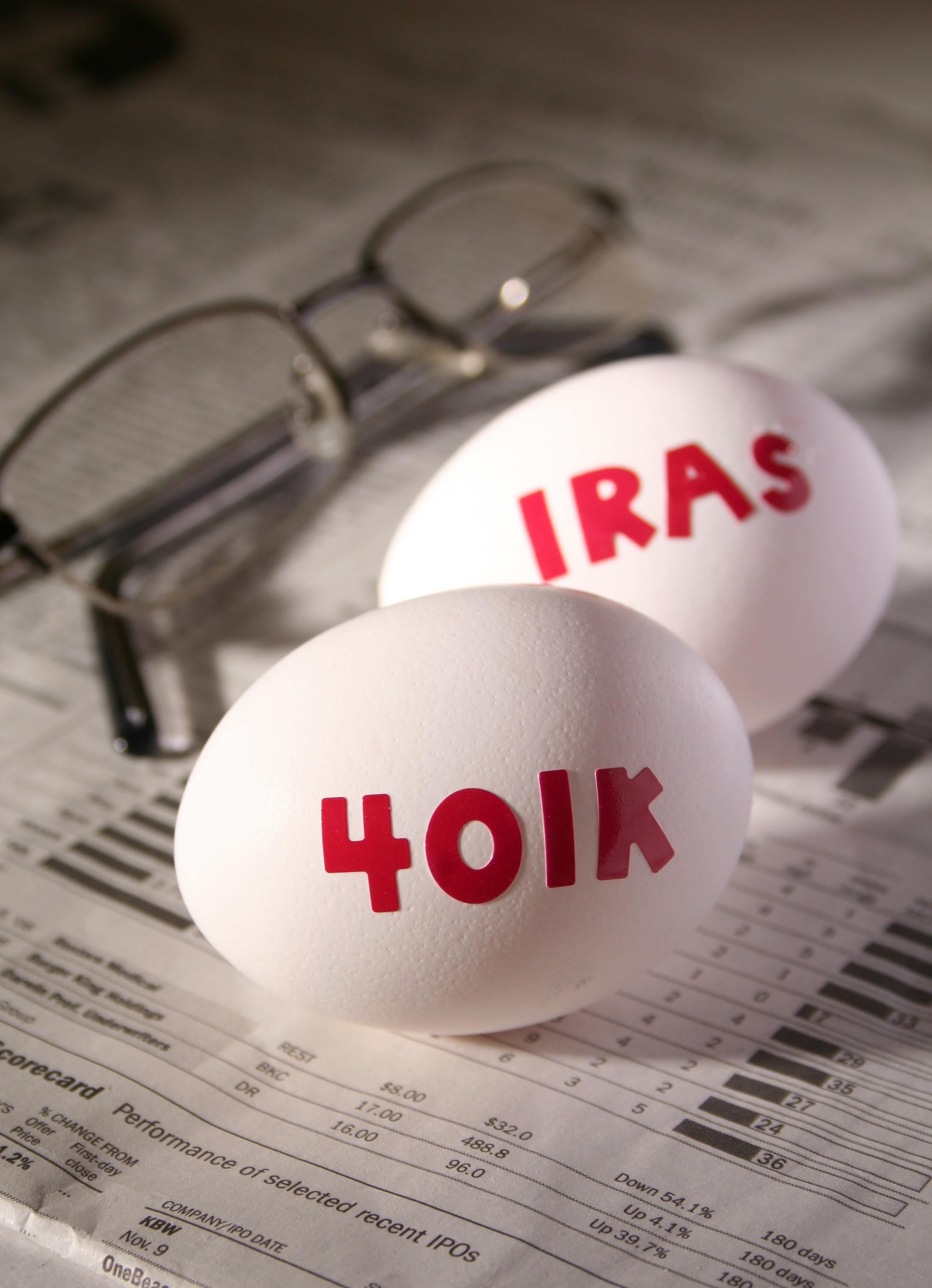 Financial Investment eggs