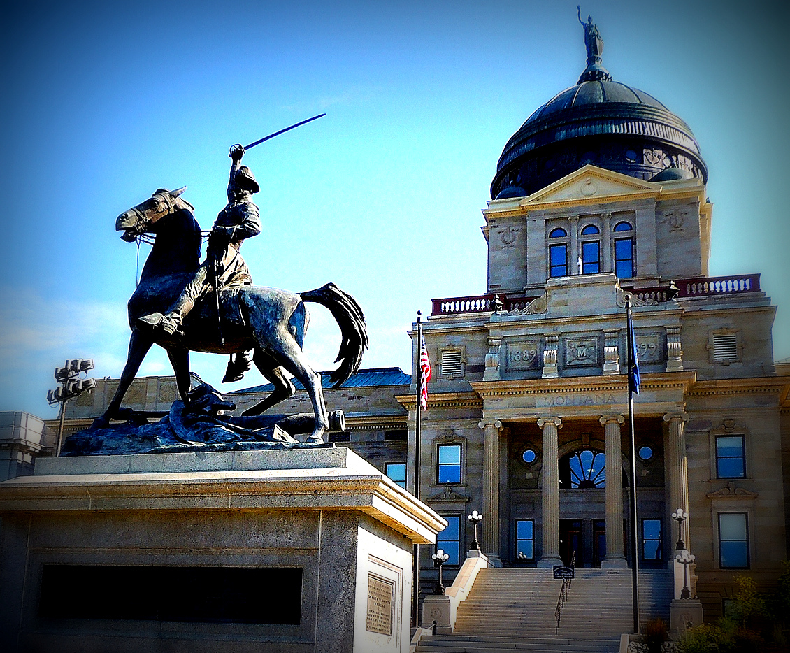 Montana Capitol by Tracy