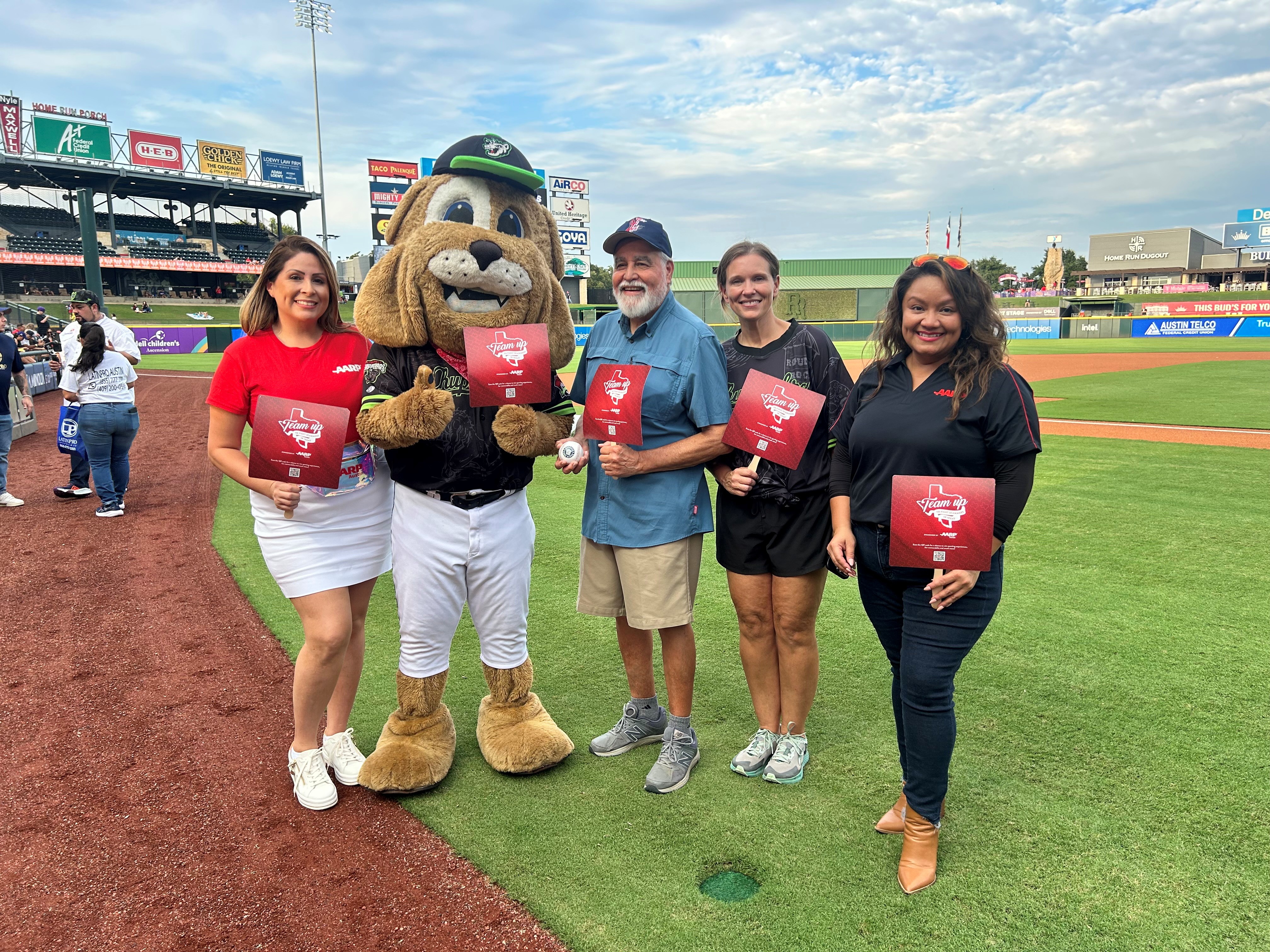 First Pitch Winner Round Rock Express