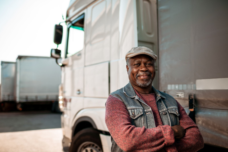 Truck Driver Portrait