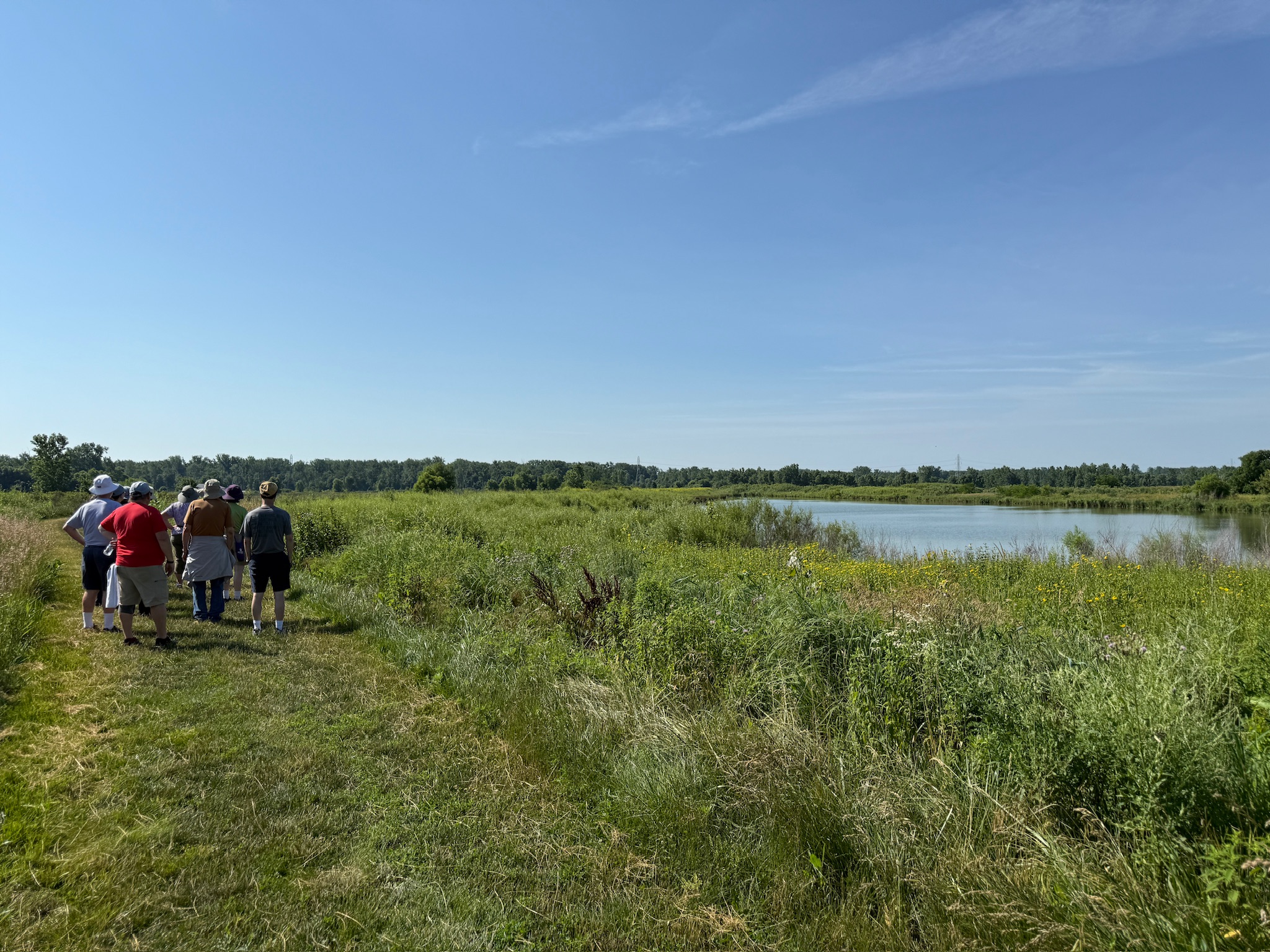 Attendees at Eagle Marsh