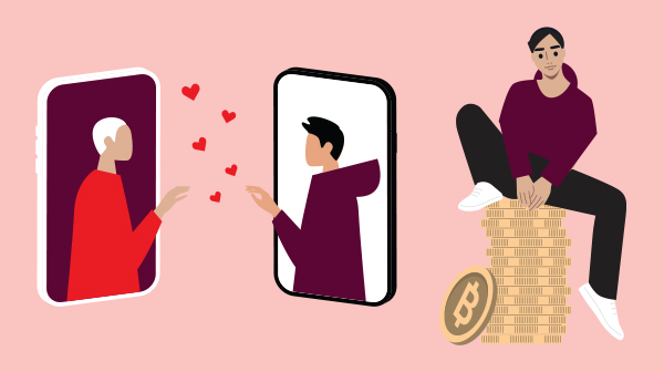 Romance Scam Illustration