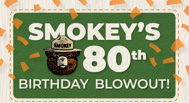 OK Smokey the Bear 80th 