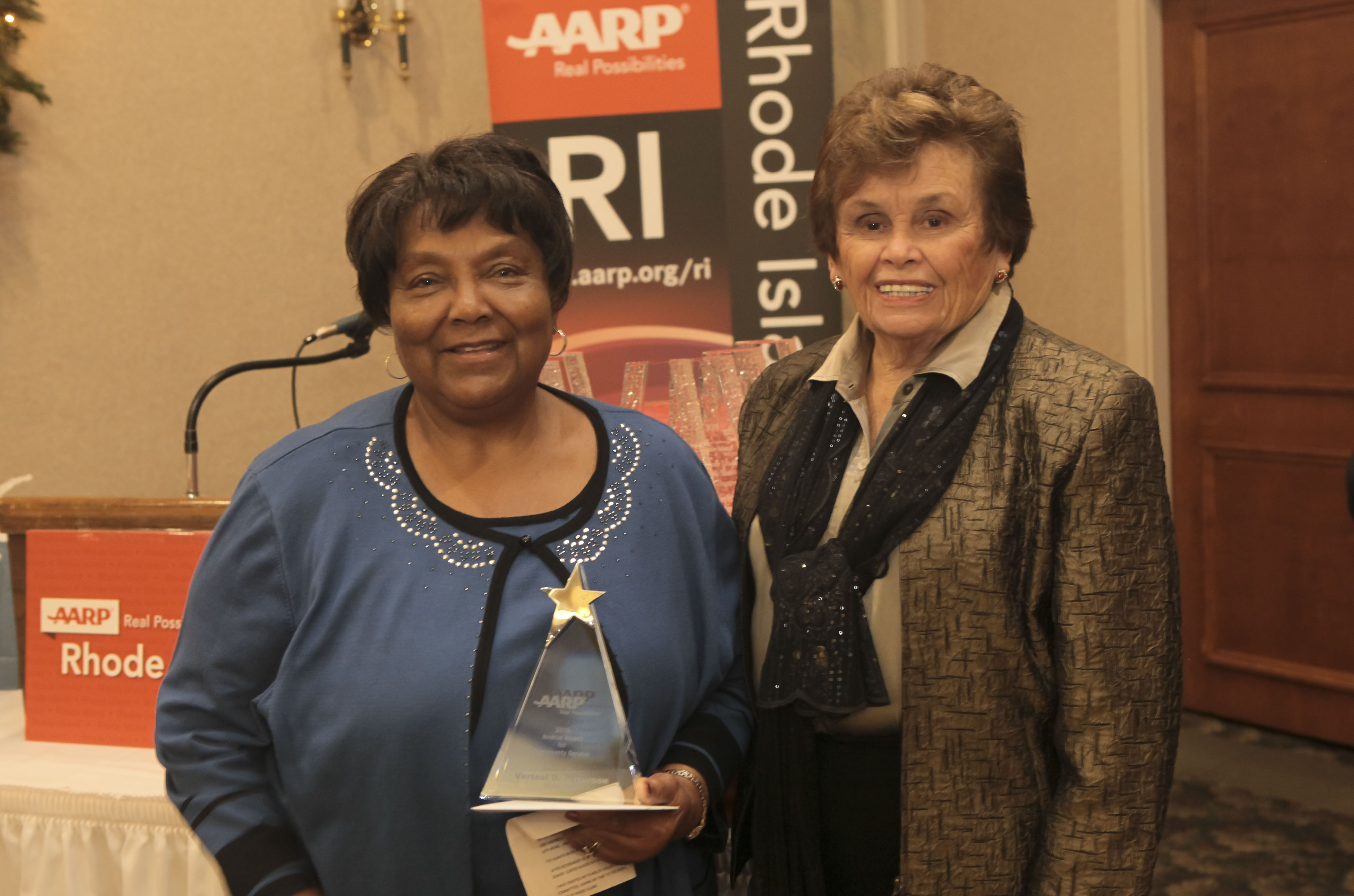 Verteal Patterson, RI 2015 Andrsus Award Winner