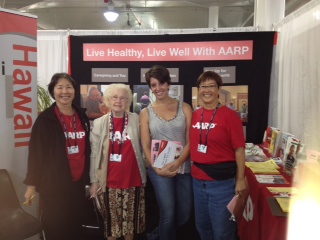 The AARP Home Fit Guide a popular item at this year's show