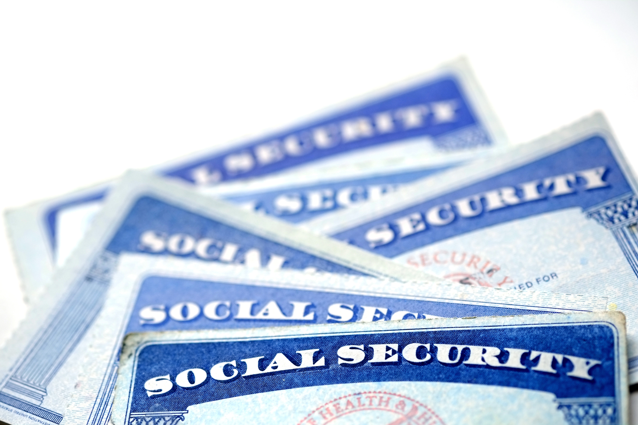 Social Security Cards for identification