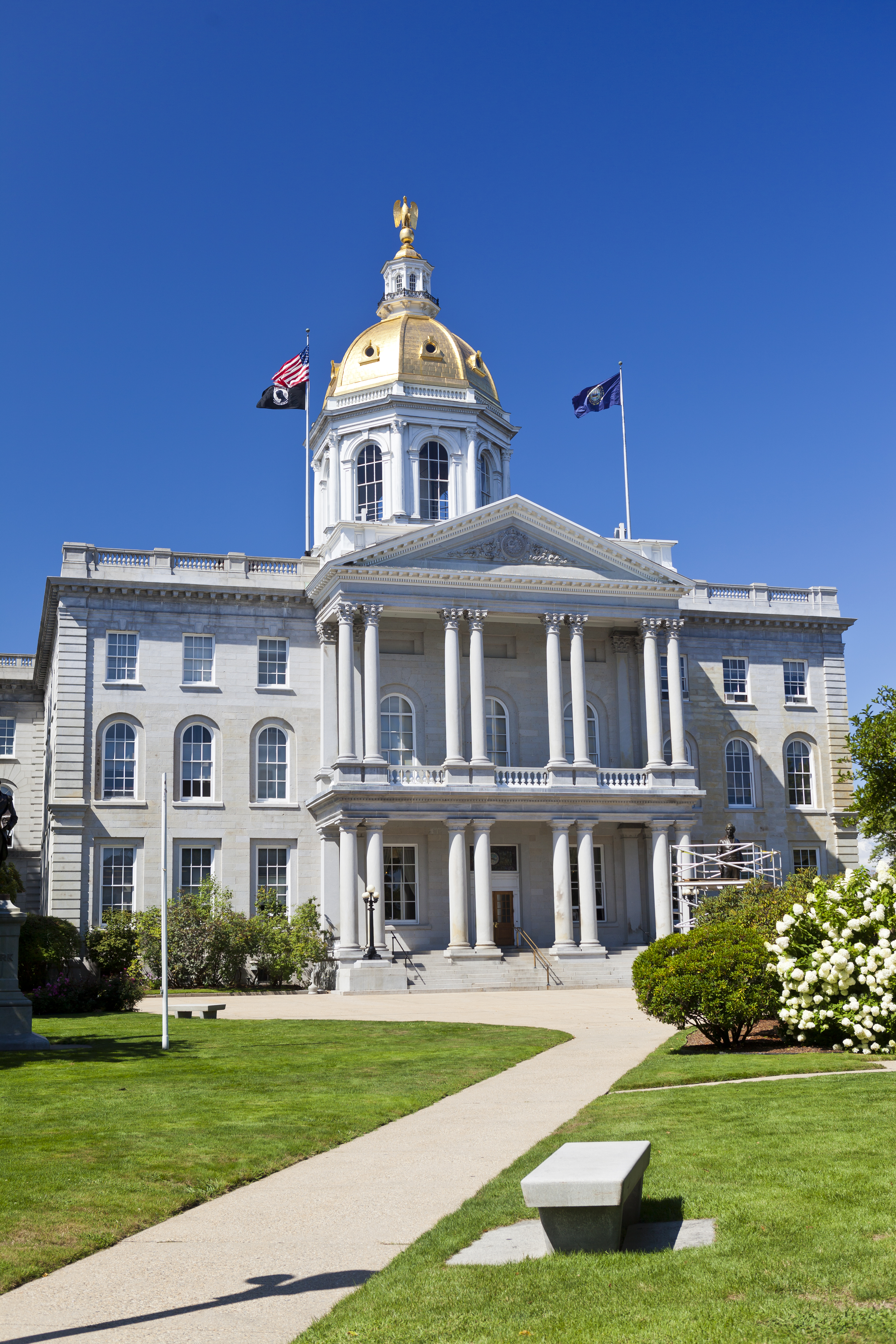 New Hampshire State House In Concord