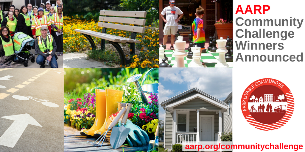 aarp livable challenge winners announced twitter