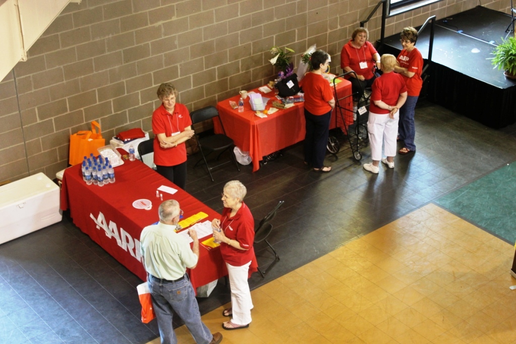 Maumelle Chapter 5359 at their community health fair