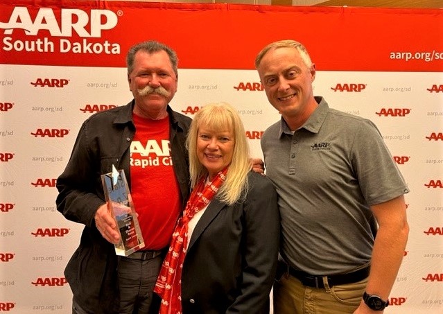 Winners of the Andrus Award pictured with AARP SD State Director